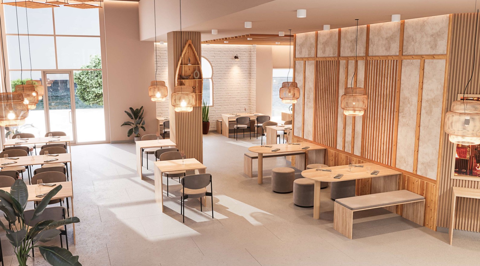 Jeju Snow Salmon Restaurant Design